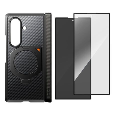 Supcase Samsung Galaxy Z Fold 8 Ultra Cover Aero MagSafe Kulfiber Sort
