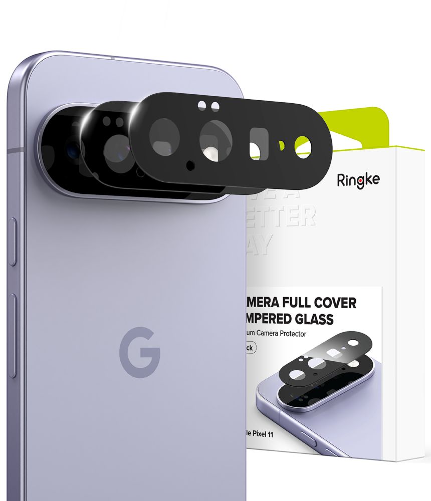 Ringke Google Pixel 11 Kameralinsebeskytter Full Cover 2-pack