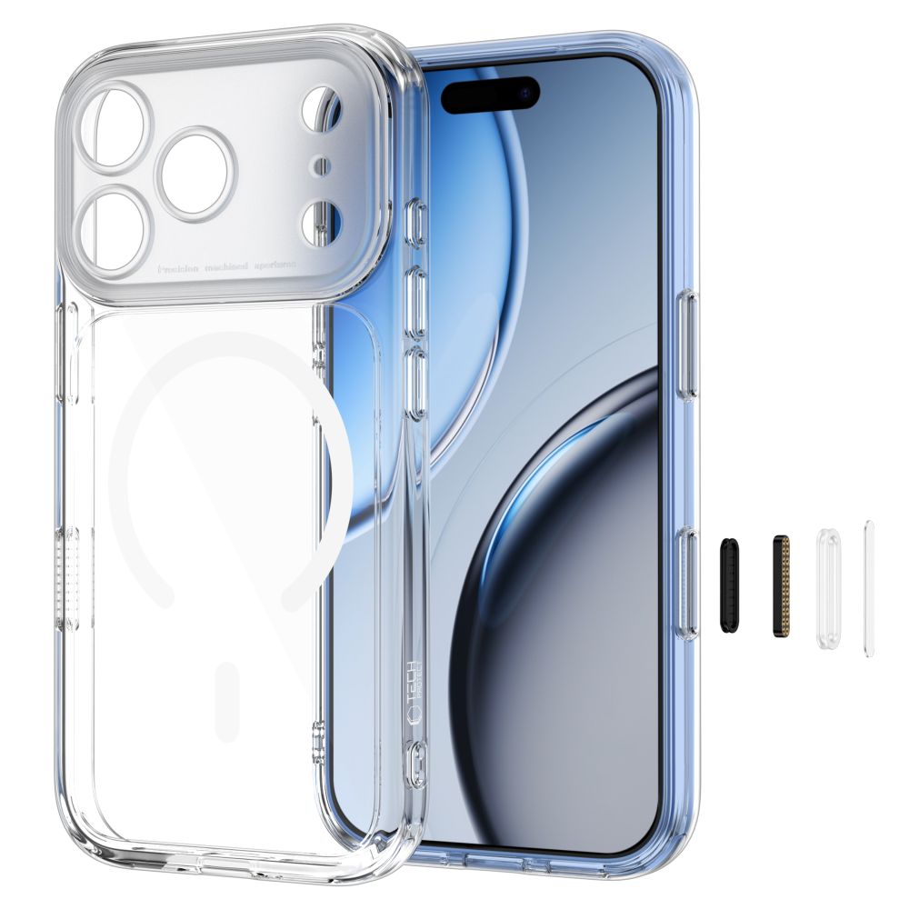 Tech-Protect iPhone 17 Pro Max/iPhone 18 Pro Max Cover MagPeak MagSafe Klar
