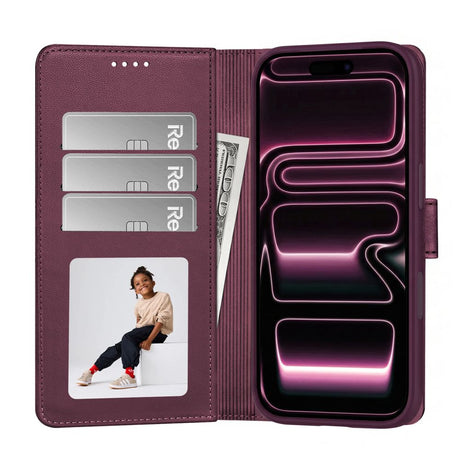 Tech-Protect iPhone 17 Pro/iPhone 18 Pro Etui Wallet MagSafe Rød