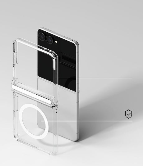 Ringke Samsung Galaxy Z Flip 8 Cover Fusion Magnetic Klar