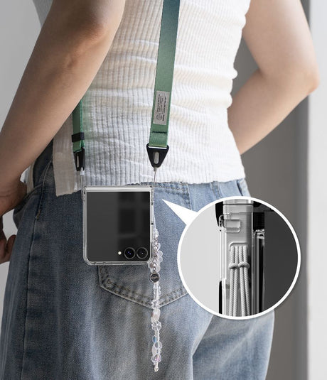 Ringke Samsung Galaxy Z Flip 8 Cover Fusion Magnetic Klar
