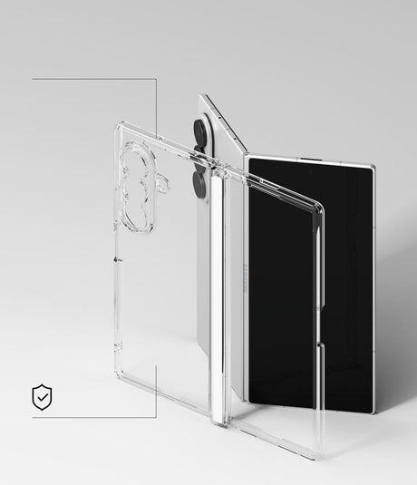 Ringke Samsung Galaxy Z Fold 8 Ultra Cover Fusion Flap Klar