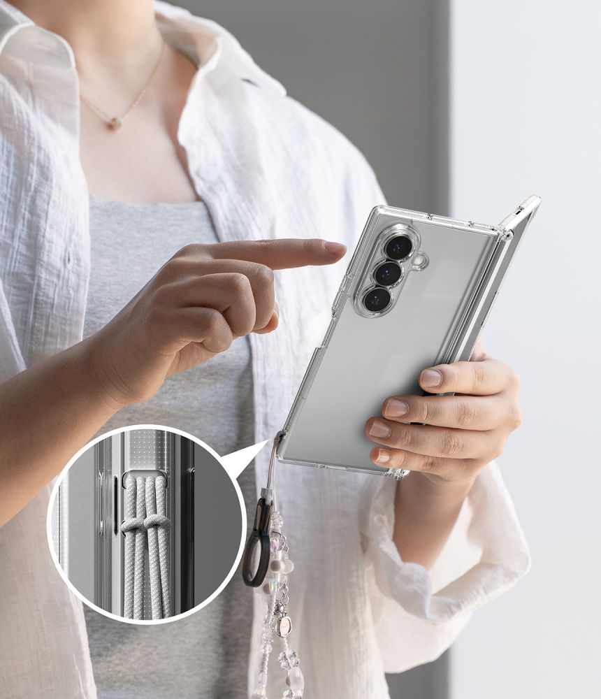 Ringke Samsung Galaxy Z Fold 8 Ultra Cover Fusion Flap Klar