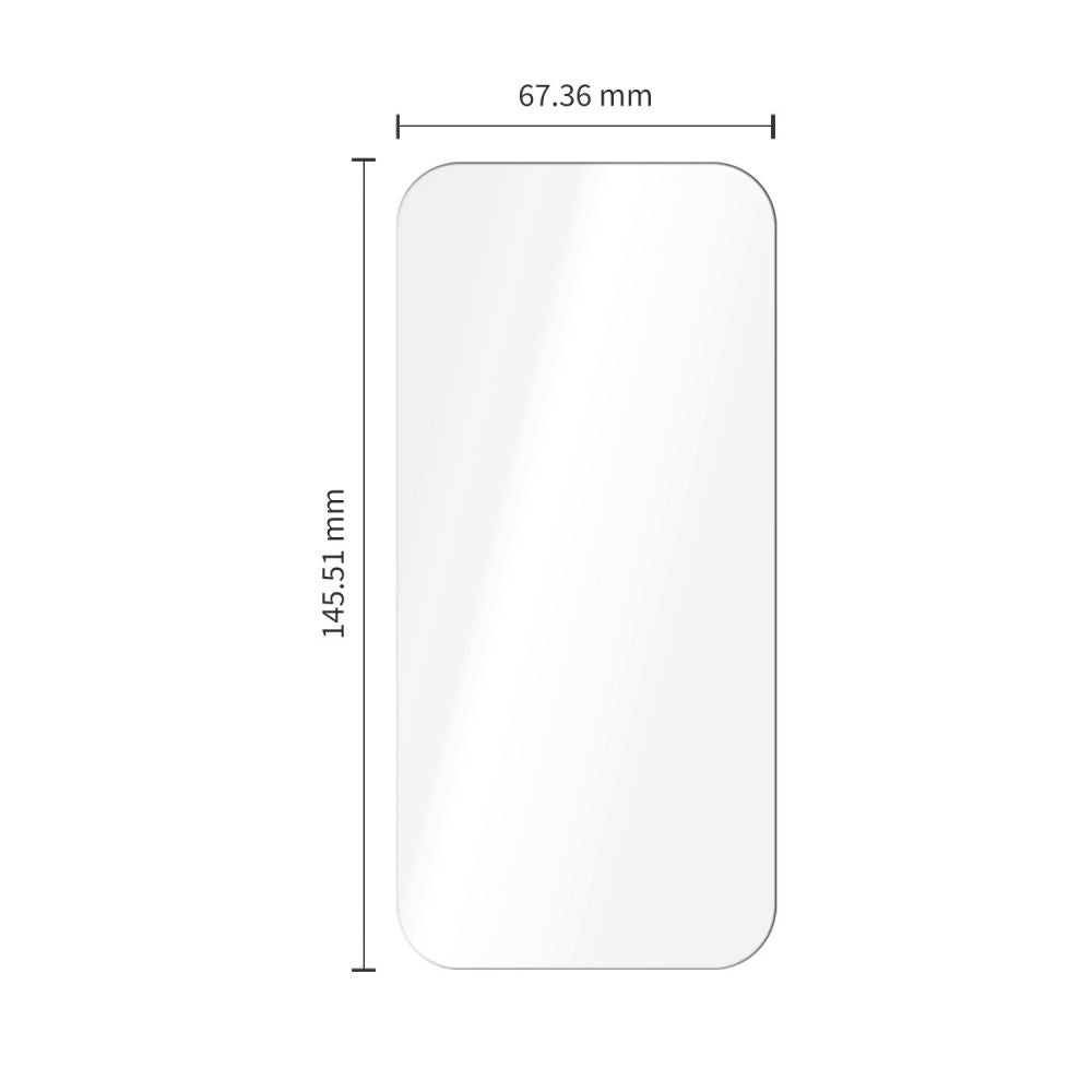 Tech-Protect iPhone 18 Pro Skærmbeskytter & Kameralinsebeskytter Easy Set+ 2-pak