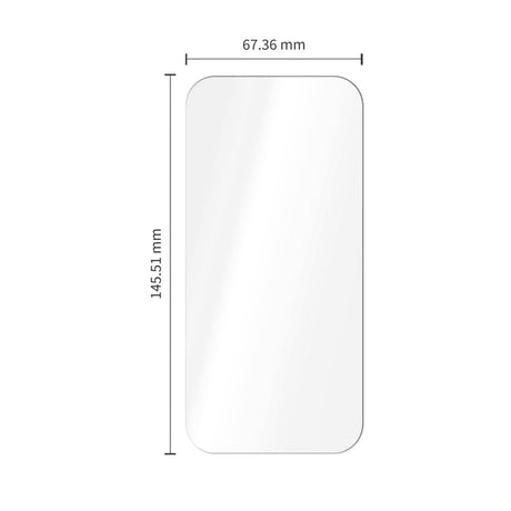 Tech-Protect iPhone 18 Pro Skærmbeskytter & Kameralinsebeskytter Easy Set+ 2-pak