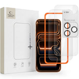 Tech-Protect iPhone 18 Pro Max Skærmbeskytter & Kameralinsebeskytter Easy Set+ 2-pack