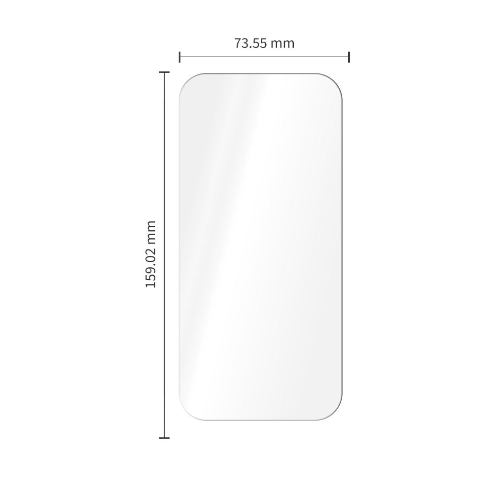 Tech-Protect iPhone 18 Pro Max Skærmbeskytter & Kameralinsebeskytter Easy Set+ 2-pack