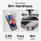 Tech-Protect iPhone 18 Pro Max Skærmbeskytter & Kameralinsebeskytter Easy Set+ 2-pack