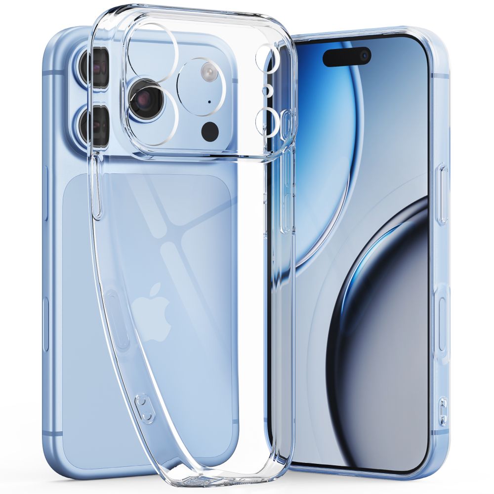 Tech-Protect iPhone 17 Pro/iPhone 18 Pro Cover FlexAir & Skærmbeskytter 2-pak