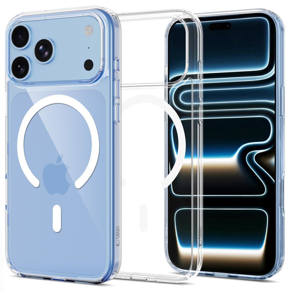 Tech-Protect iPhone 17 Pro/iPhone 18 Pro Cover FlexAir Hybrid MagSafe & Skærmbeskytter 2-pack