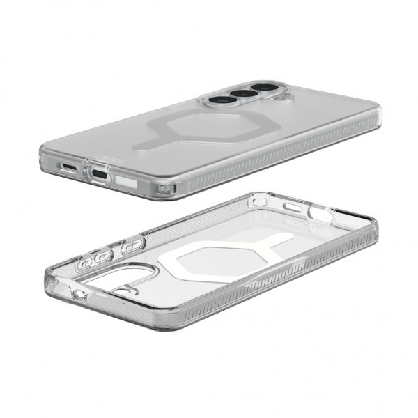 Urban Armor Gear (UAG) Samsung Galaxy S26 Plus Cover Plyo MagSafe Ice/Silver