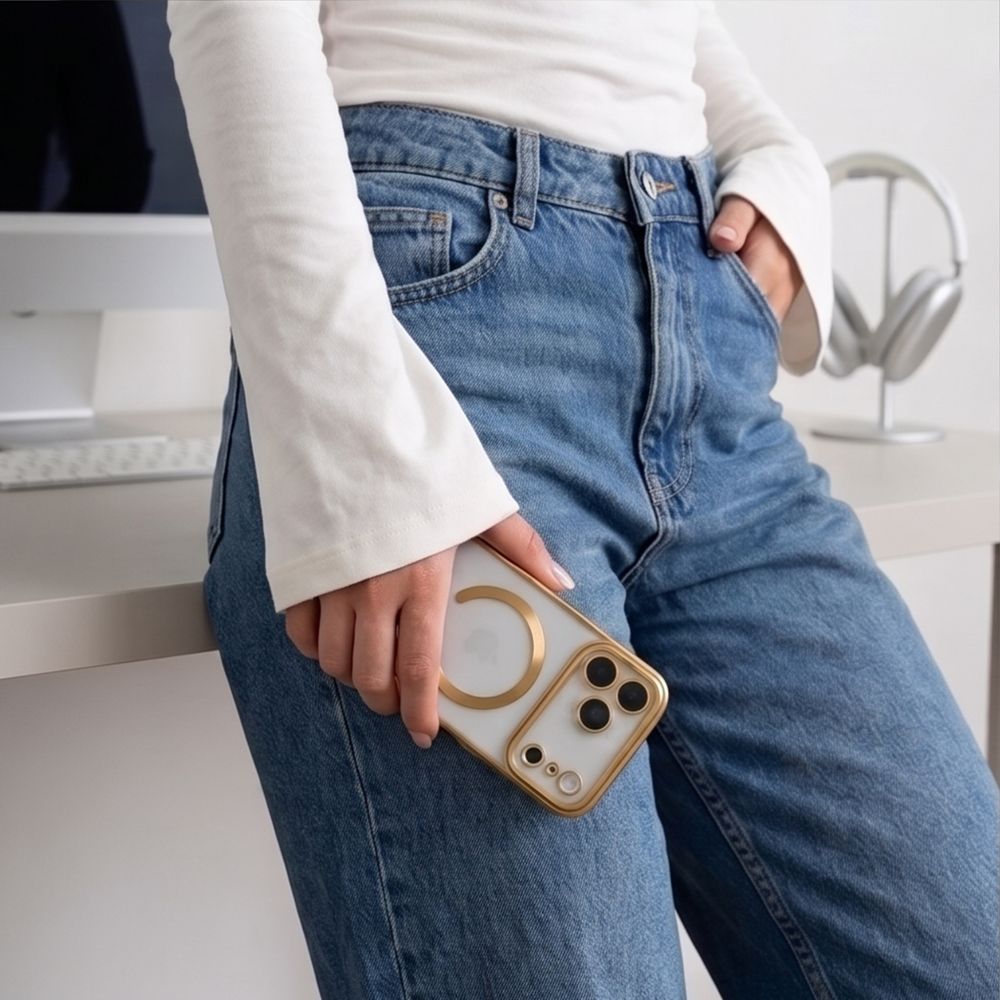 Tech-Protect iPhone 17 Pro Max/iPhone 18 Pro Max Cover MagFlex MagSafe Guld