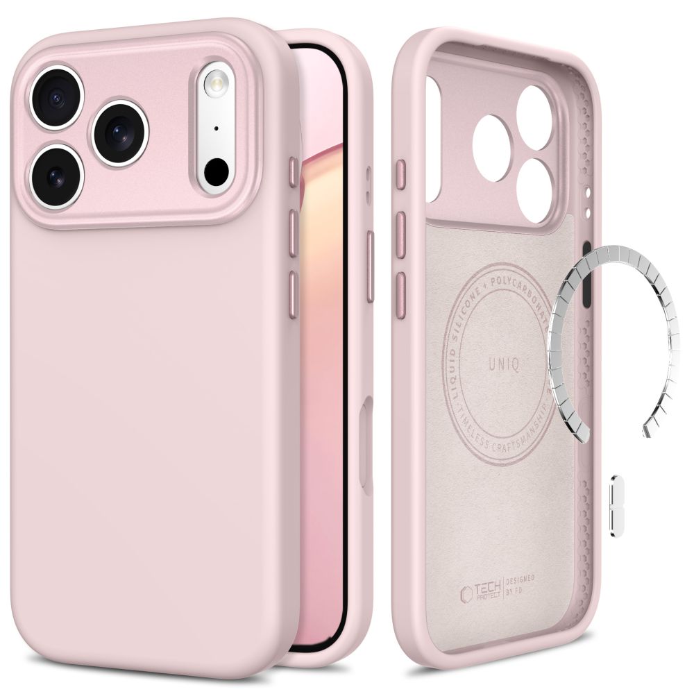 Tech-Protect iPhone 17 Pro Max/iPhone 18 Pro Max Cover Uniq MagSafe Lyserød