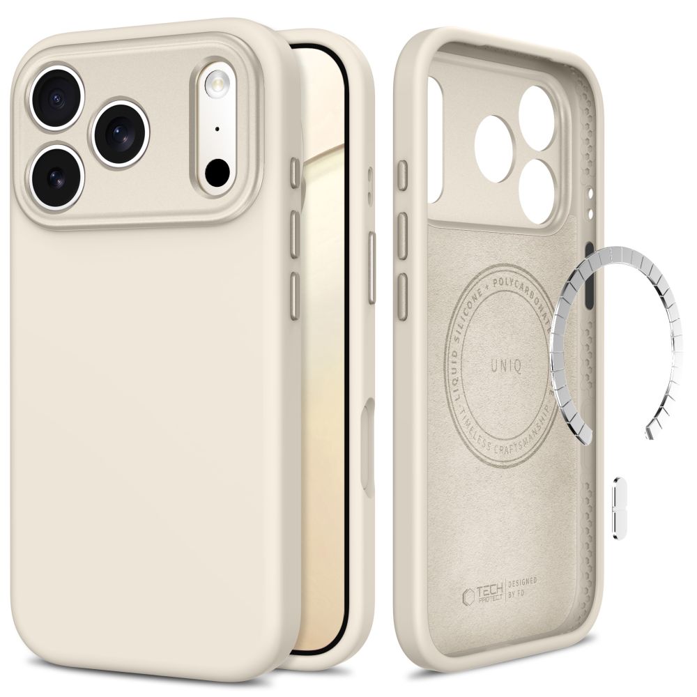 Tech-Protect iPhone 17 Pro Max/iPhone 18 Pro Max Cover Uniq MagSafe Beige