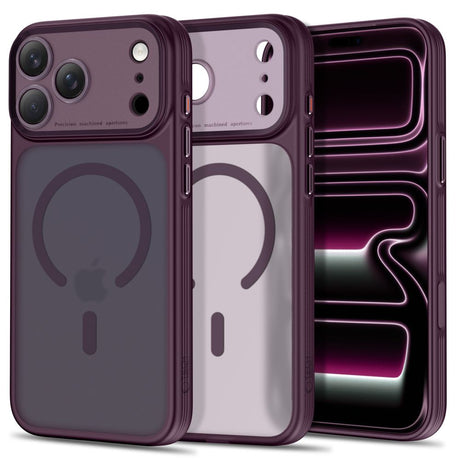 Tech-Protect iPhone 17 Pro Max/iPhone 18 Pro Max Cover MagPrime MagSafe Mat bordeaux