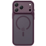 Tech-Protect iPhone 17 Pro Max/iPhone 18 Pro Max Cover MagPrime MagSafe Mat bordeaux