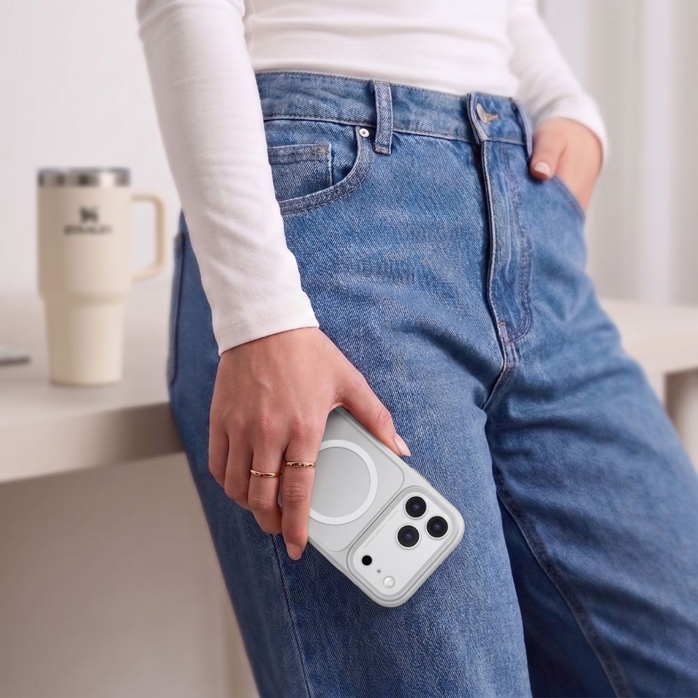 Tech-Protect iPhone 17 Pro Max/iPhone 18 Pro Max Cover MagPrime MagSafe Mat Grå