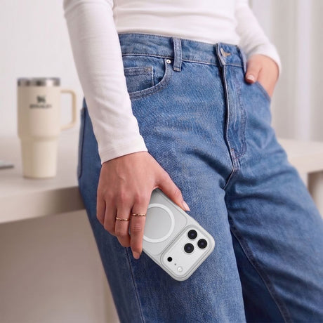 Tech-Protect iPhone 17 Pro Max/iPhone 18 Pro Max Cover MagPrime MagSafe Mat Grå