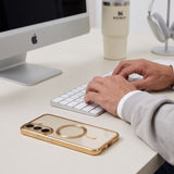 Tech-Protect Samsung Galaxy S26 FE Cover MagFlex MagSafe Guld
