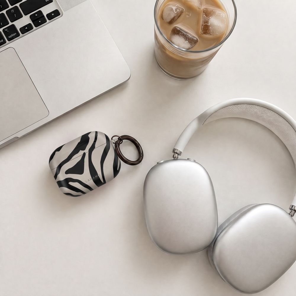 Tech-Protect AirPods 4/5 Cover Lamano Zebra