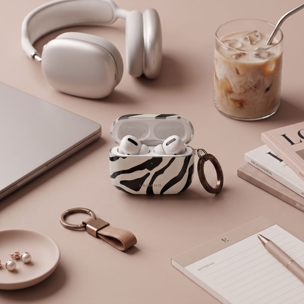 Tech-Protect AirPods 4/5 Cover Lamano Zebra