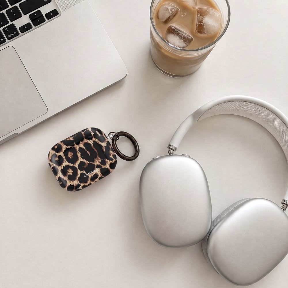 Tech-Protect AirPods 4/5 Cover Lamano Leopard