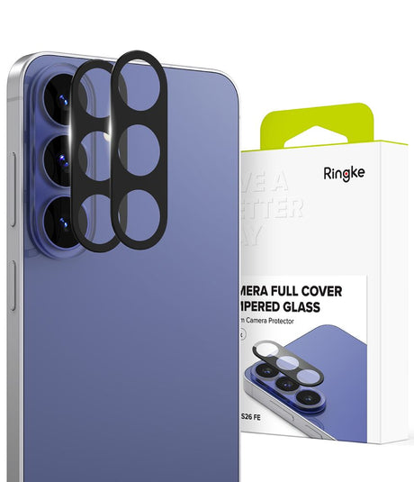 Ringke Samsung Galaxy S26 FE Kameralinsebeskytter Full Cover 2-pack