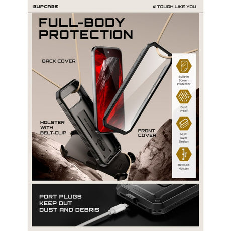 Supcase Google Pixel 11 Pro XL Cover Unicorn Beetle Pro Sort