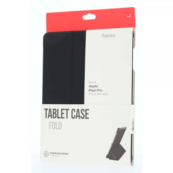 Hama iPad Pro 12.9 (gen 4/5/6) Etui Fold Sort