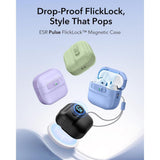 ESR AirPods 4/5 Cover Pulse FlickLock HaloLock Blå
