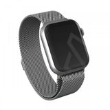 Burga Apple Watch 44/45/46mm/Ultra 49mm Rem Metal Mesh Sølv