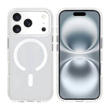 iPhone 17 Pro Cover Stødsikkert MagSafe Hvid
