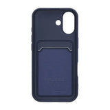iPhone 17 Cover Kortholder Blå