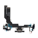iPhone 16 Opladerstik med Flexkabel - Sort