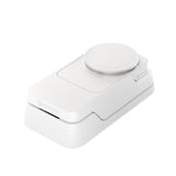 Alogic Matrix Ultimate 3-in-1 Trådløs oplader med Powerbank MagSafe Hvid