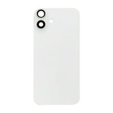 iPhone 16 Plus Bagsideglas med Magnet og Kameralinse - Hvid