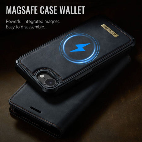 CaseMe iPhone 16e/iPhone 17e Etui C49 Series Sort
