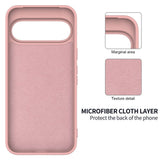 Google Pixel 11 Pro XL Cover med Strap Silikone Lyserød