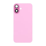 iPhone 16 Plus Bagside Glas med Magnet og Kameralinse - Rosa