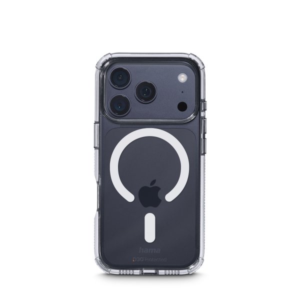 Hama iPhone 17 Pro Max Cover Extreme Protect MagSafe Transparent
