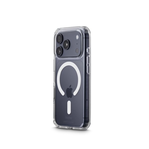 Hama iPhone 17 Pro Max Cover Extreme Protect MagSafe Transparent