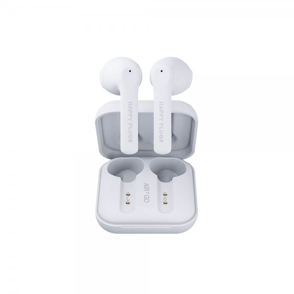 Happy Plugs Høretelefoner Air 1 Go In-Ear TWS Hvid