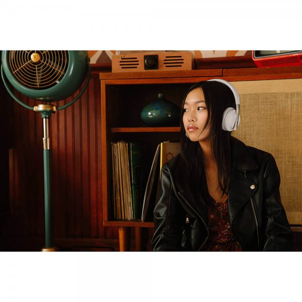 Happy Plugs Play Youth Headphones Hvid