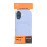 iPhone 17 Cover Kortholder Lilla