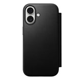 Nomad iPhone 17 Etui Modern Leather Folio Sort