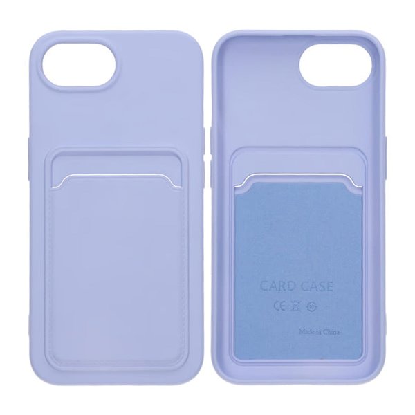 iPhone 16./17. cover kortholder lilla
