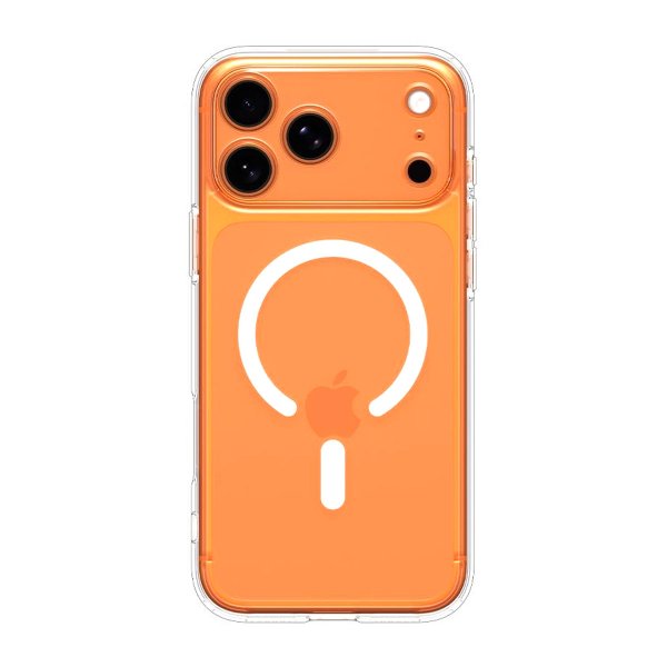 Rvelon iPhone 17 Pro Cover Kameralinsebeskyttelse MagSafe Transparent