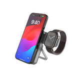 Fixed MagZen 5 Stand Powerbank med Apple Watch-laddning 5000 mAh Qi2 20W