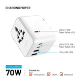 Fixed Reseoplader Voyager 70W EU/UK/USA